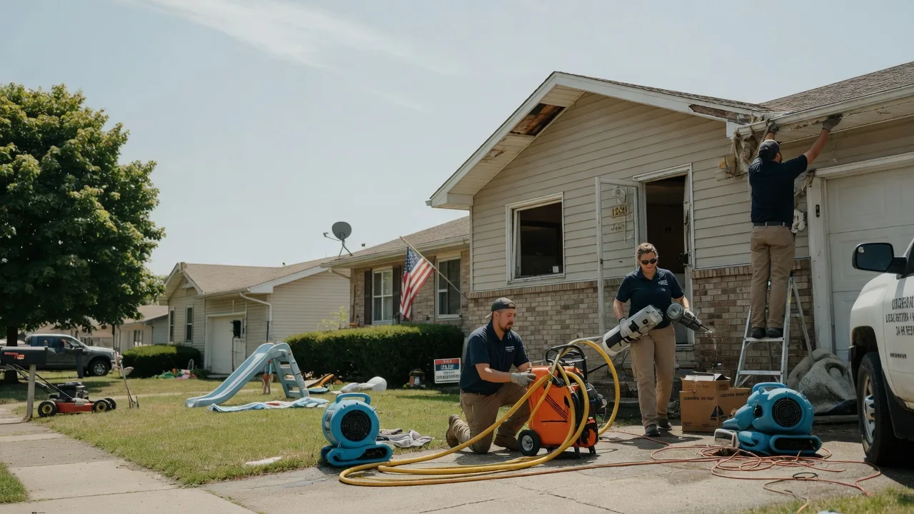 Water Damage Restoration in Lansing, WV near me